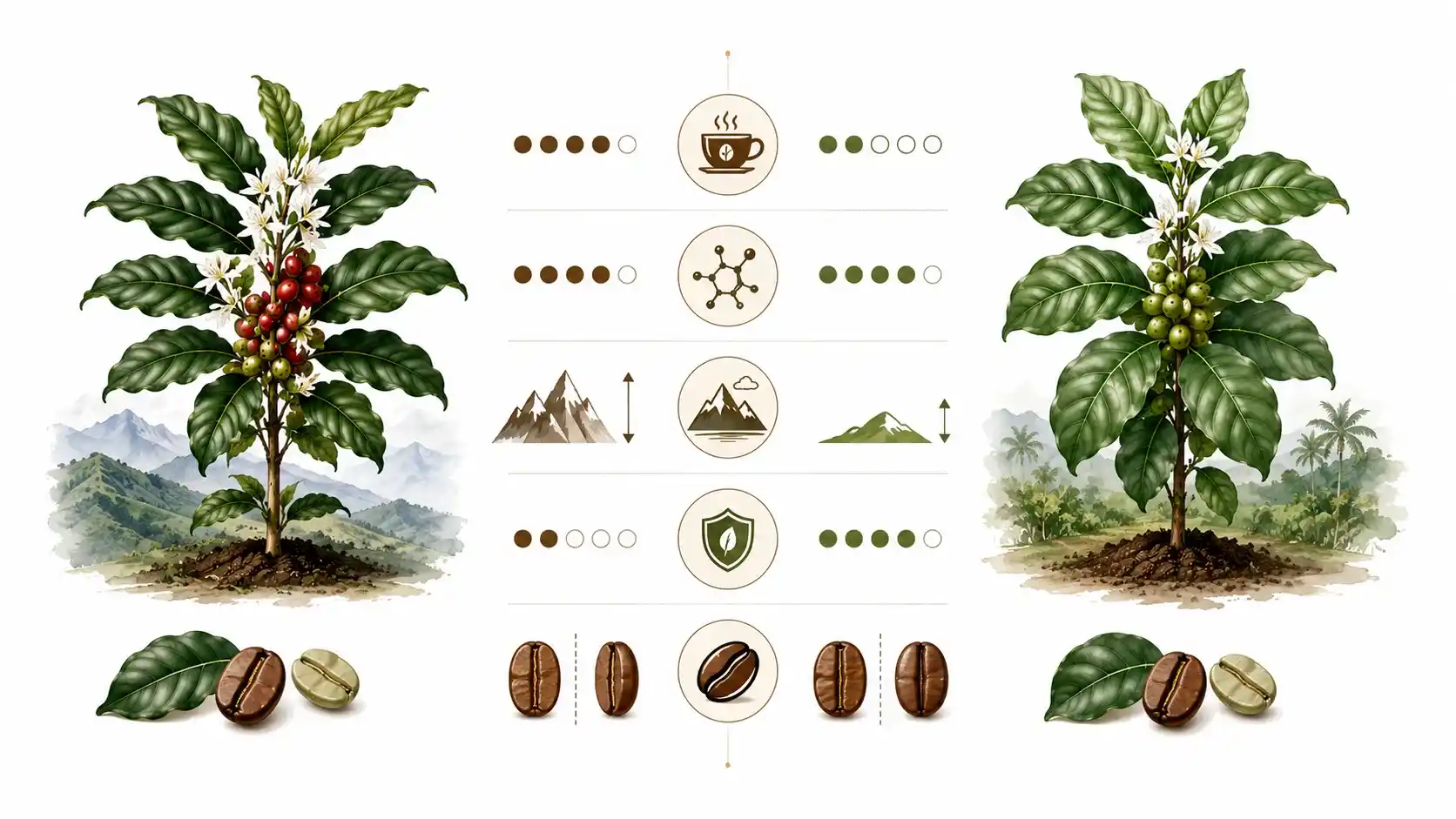 coffee bean plant