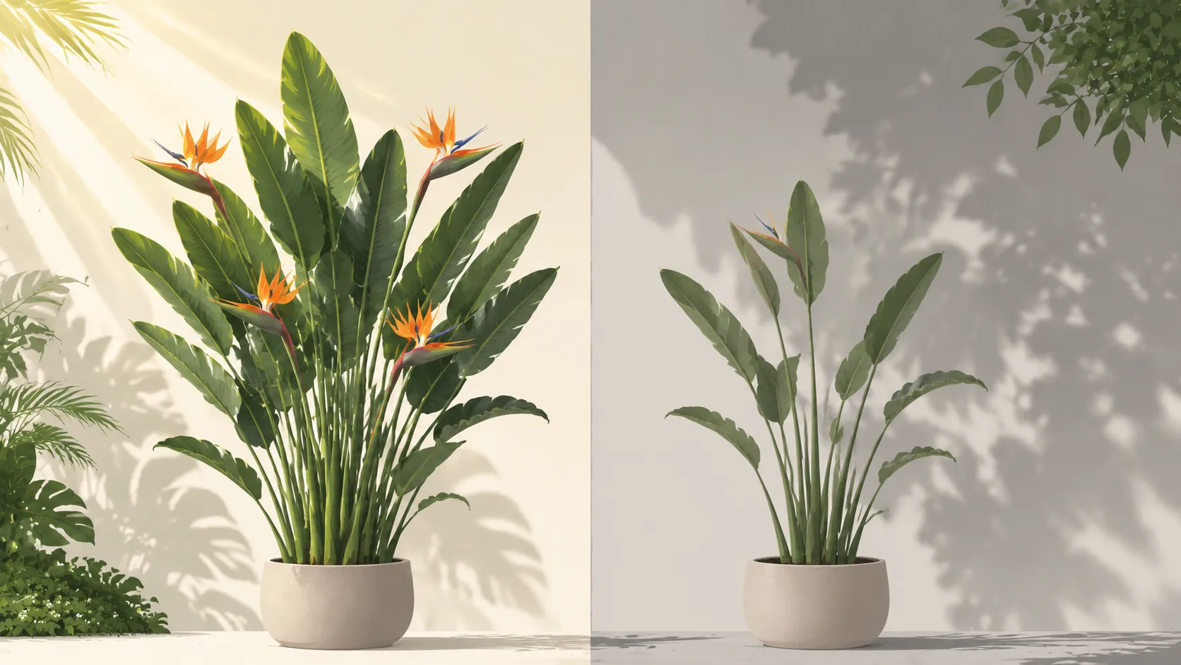 do bird of paradise like full sun