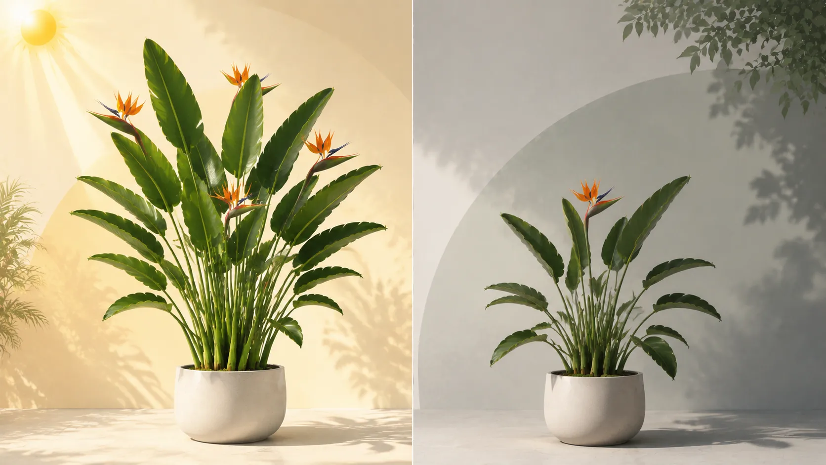 do bird of paradise like full sun