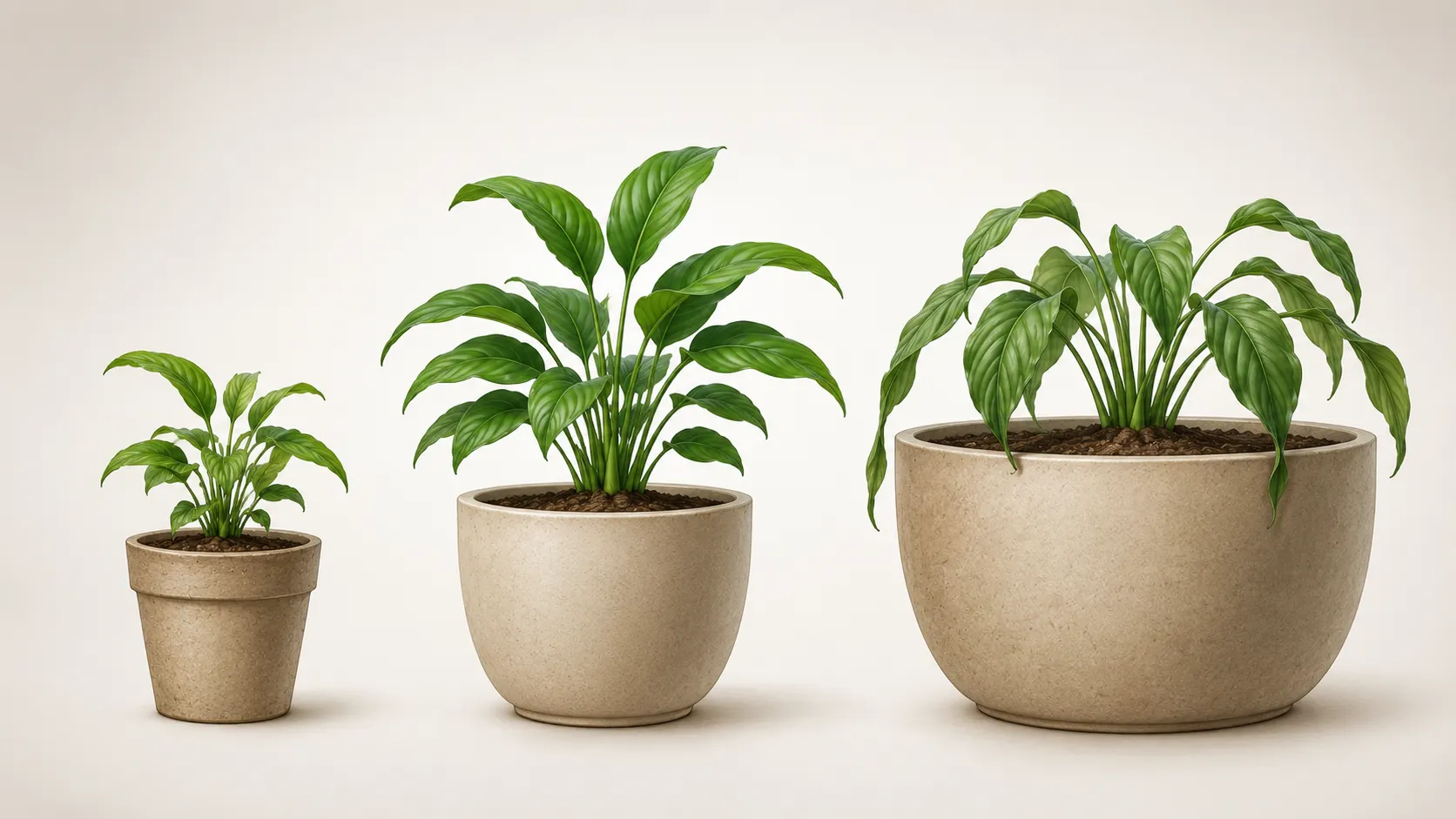 does pot size affect how fast a plant grows