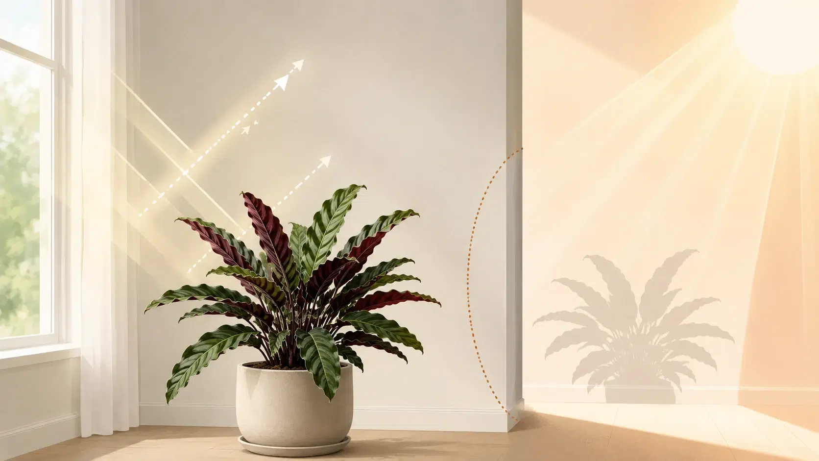 furry feather calathea care