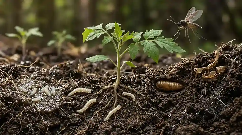 how to get rid of bugs on indoor plants soil