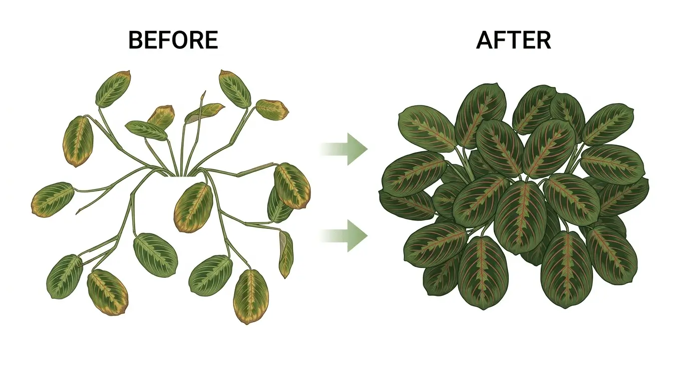 how to prune a prayer plant