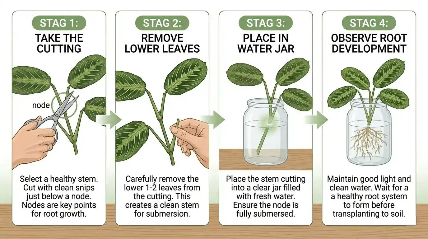 how to prune a prayer plant