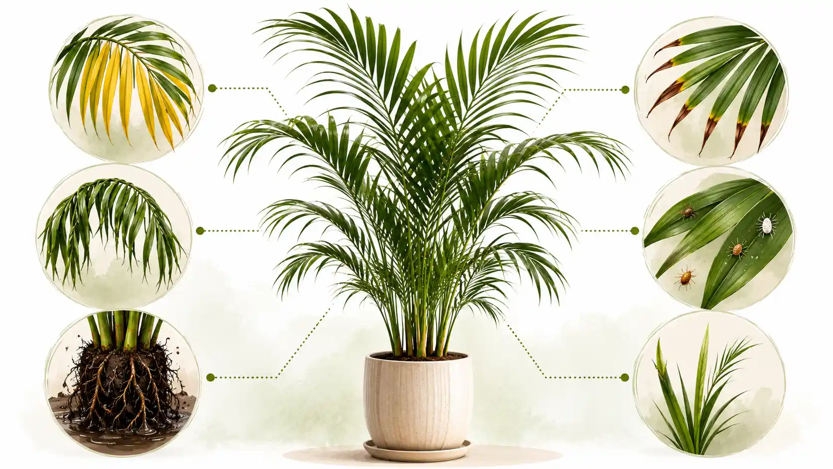 kentia palm problems
