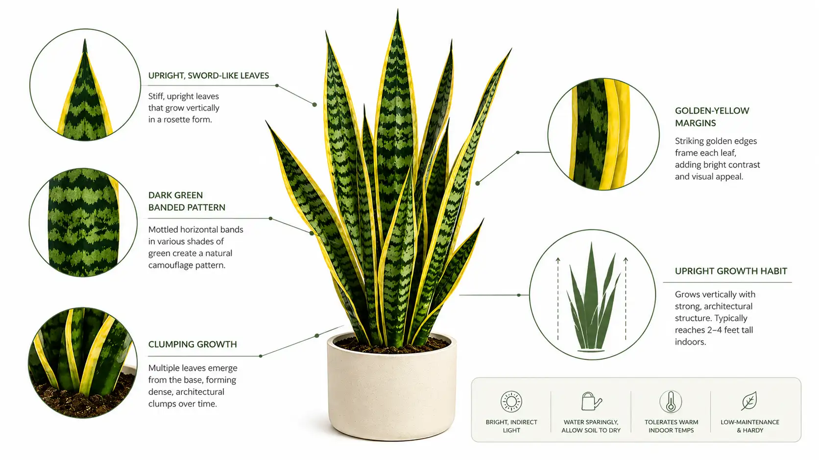 Sansevieria Laurentii Care Guide: Complete Indoor Tips - Greenery Nest