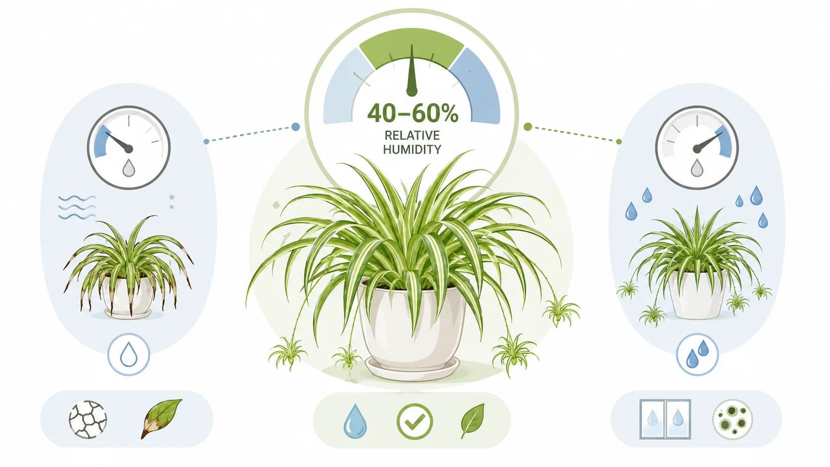 spider plant humidity requirements