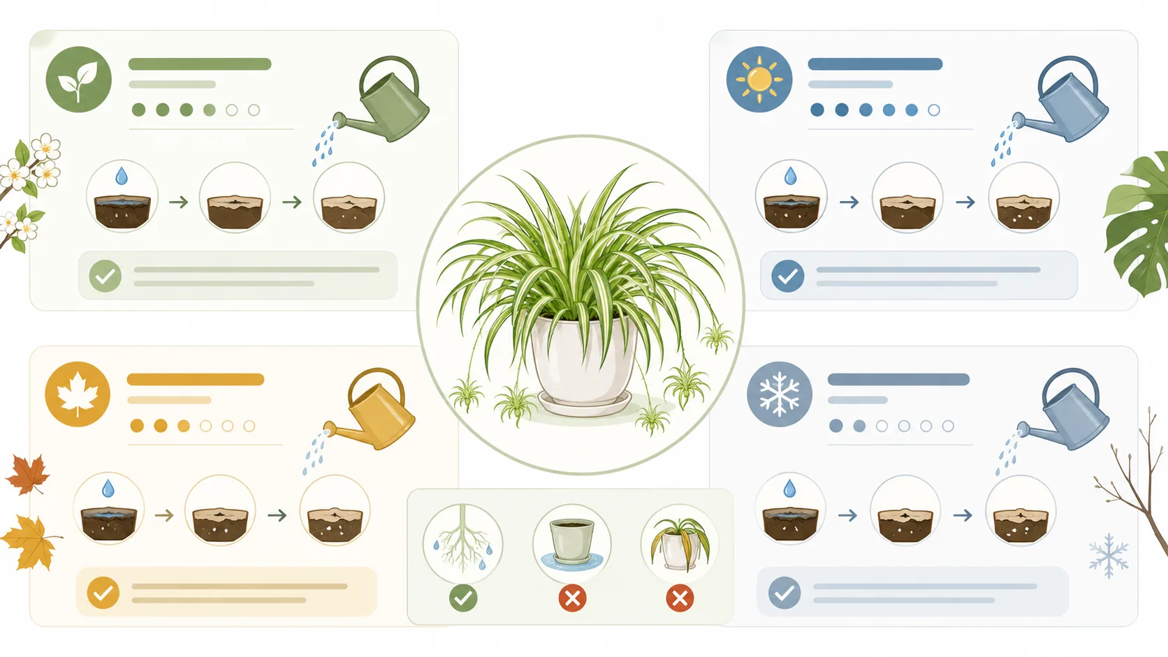 spider plant humidity requirements