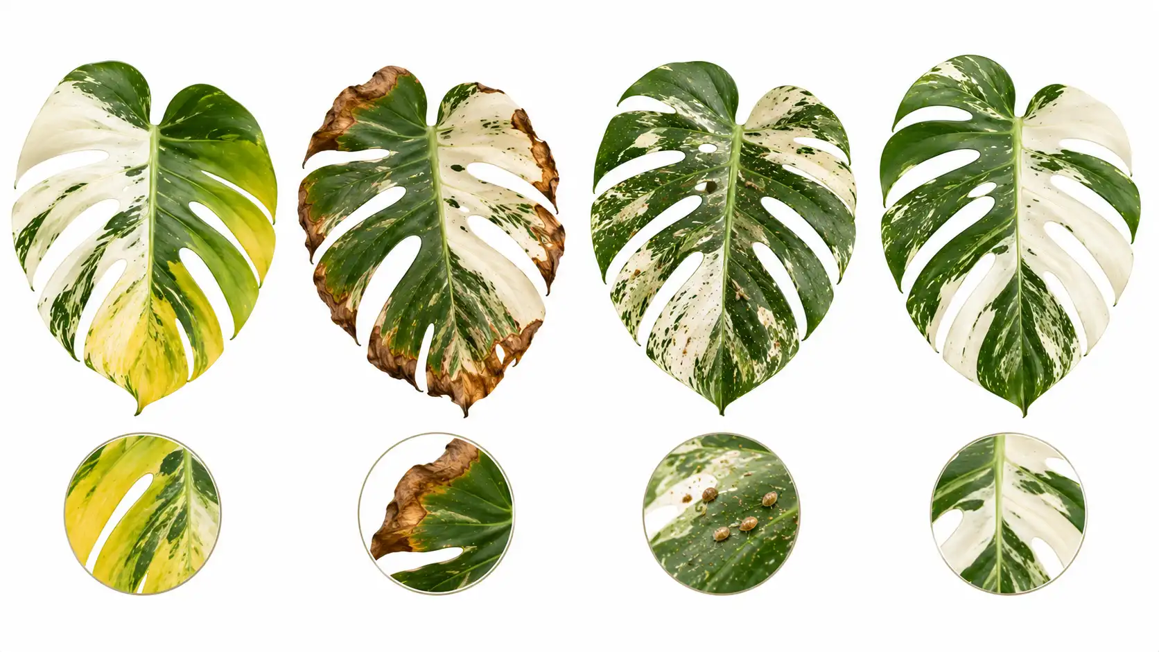 variegated monstera deliciosa