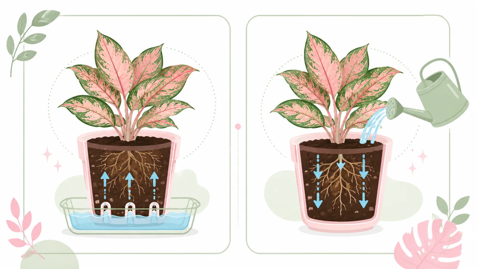 aglaonema pink star