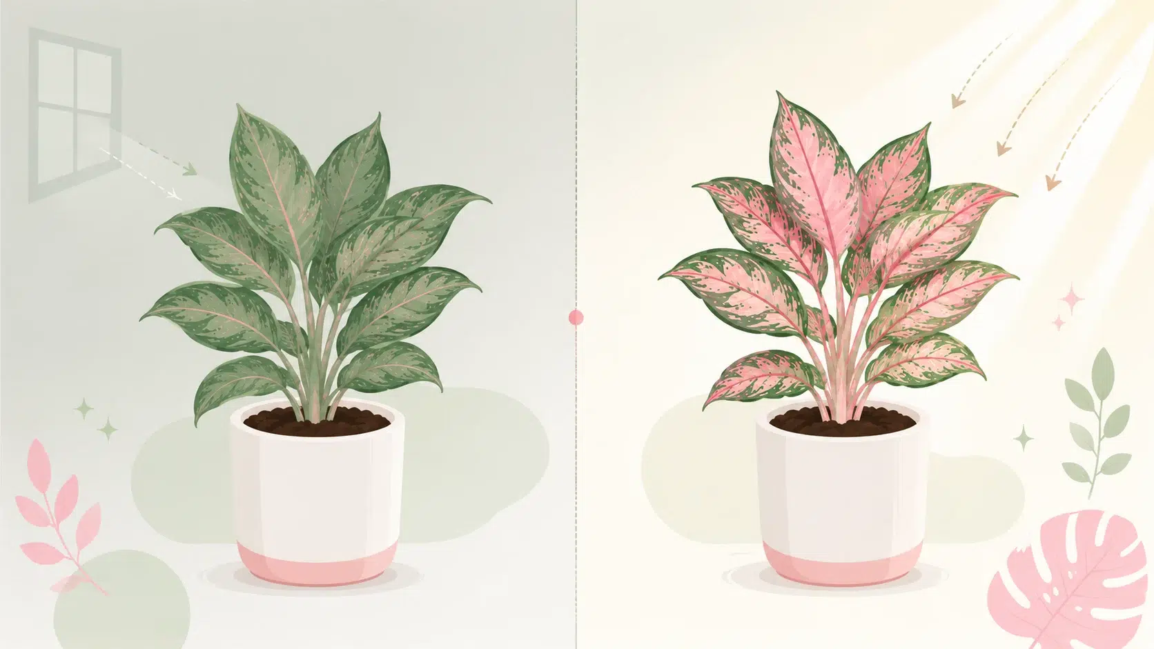 aglaonema pink star