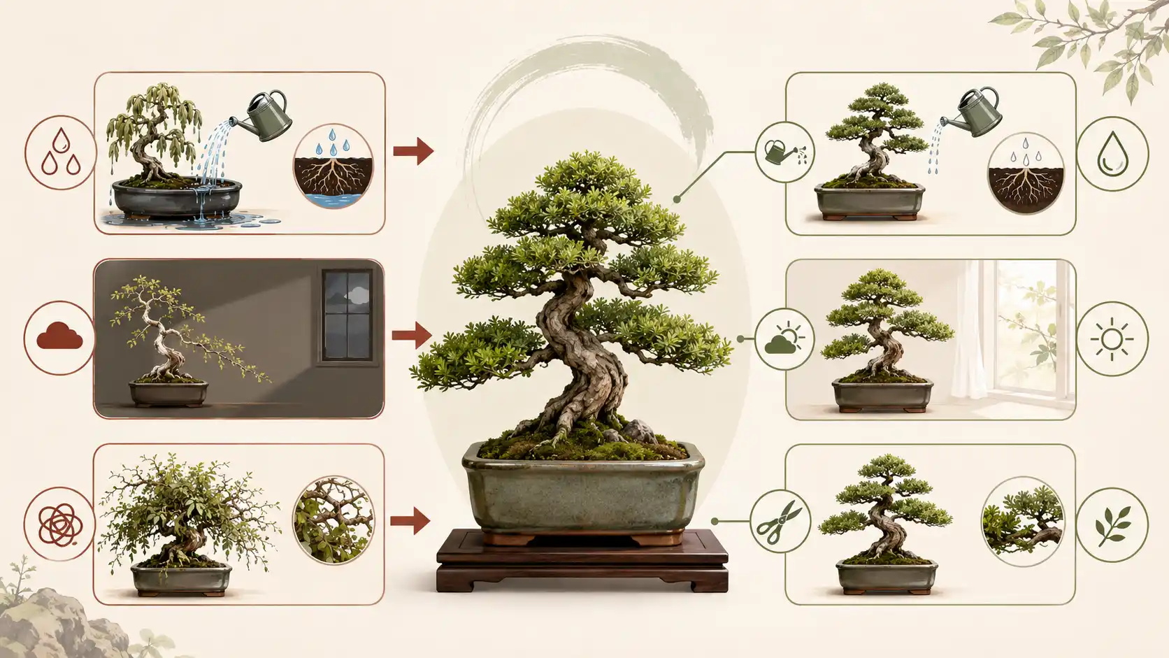 are bonsai trees good luck
