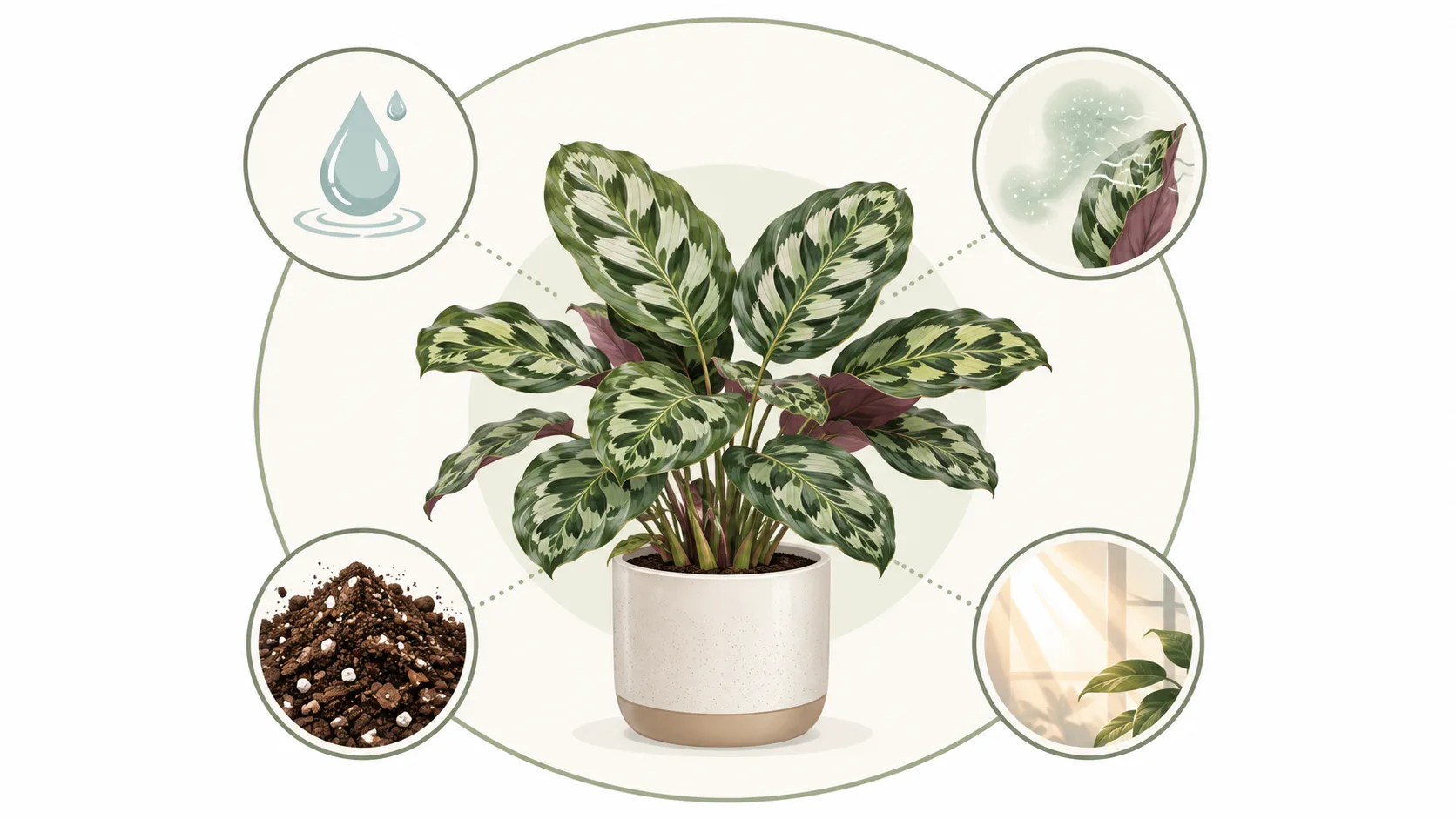 are calathea low light plants