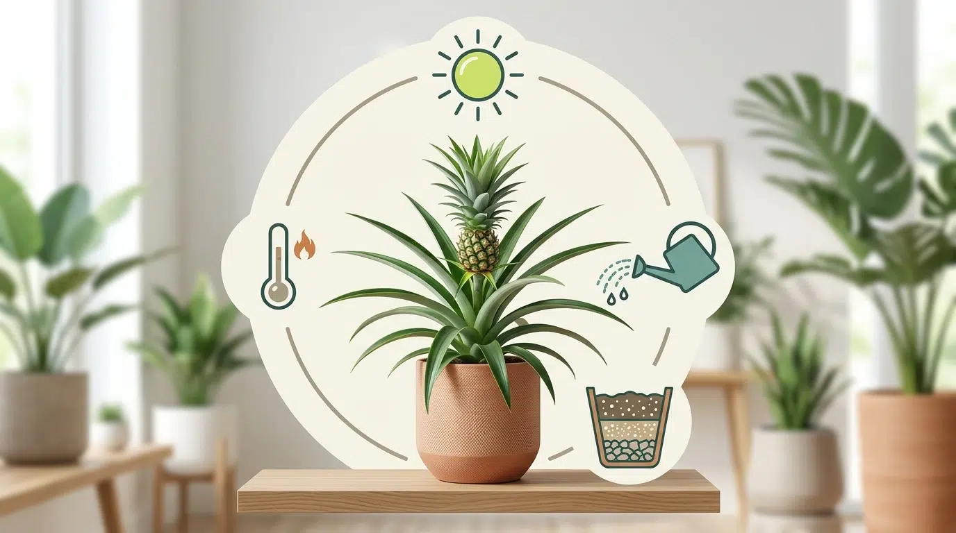 baby pineapple tree