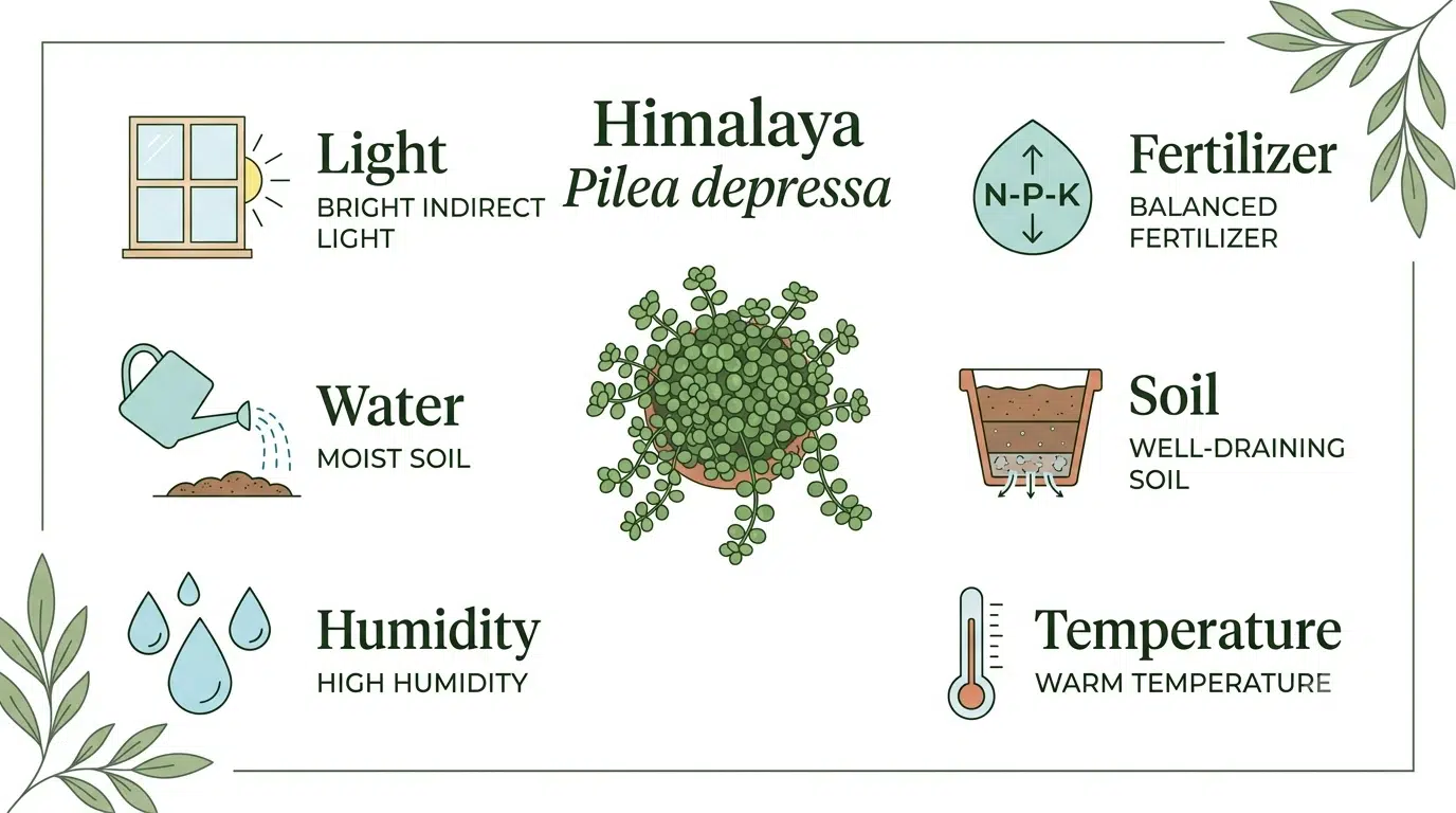 himalaya pilea depressa