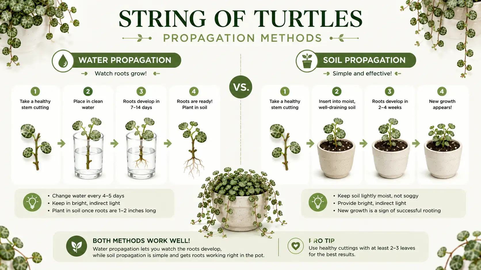 how fast do string of turtles grow