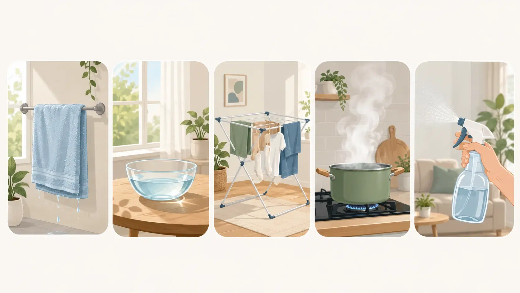 how to add humidity to a room