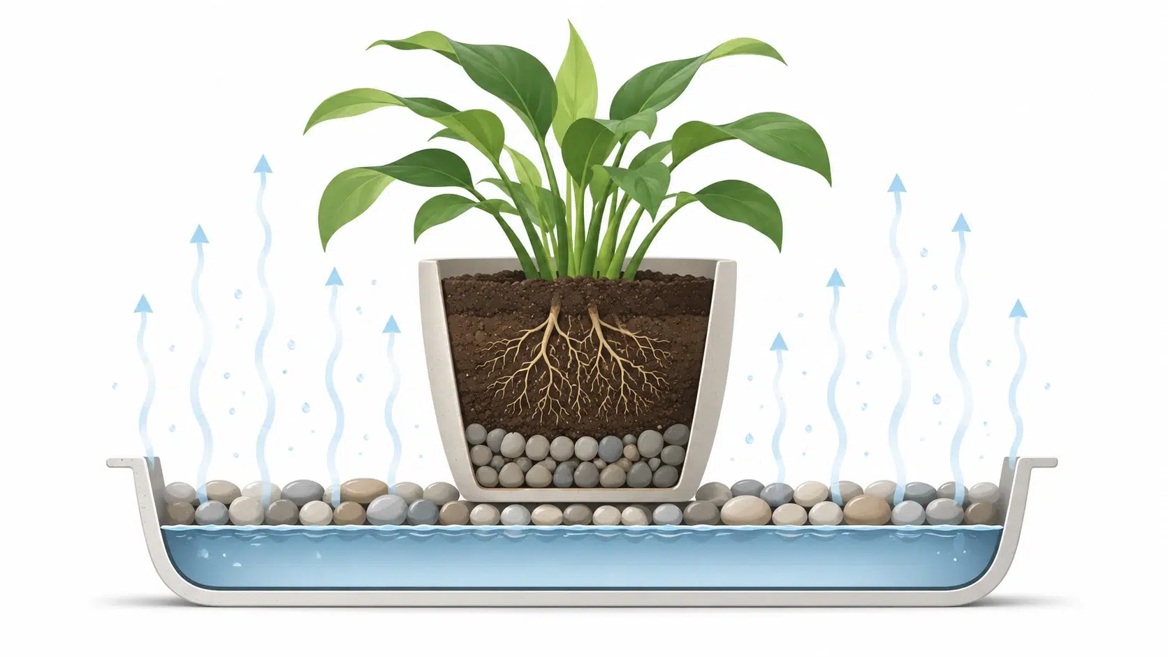 how to increase humidity for indoor plants without a humidifier