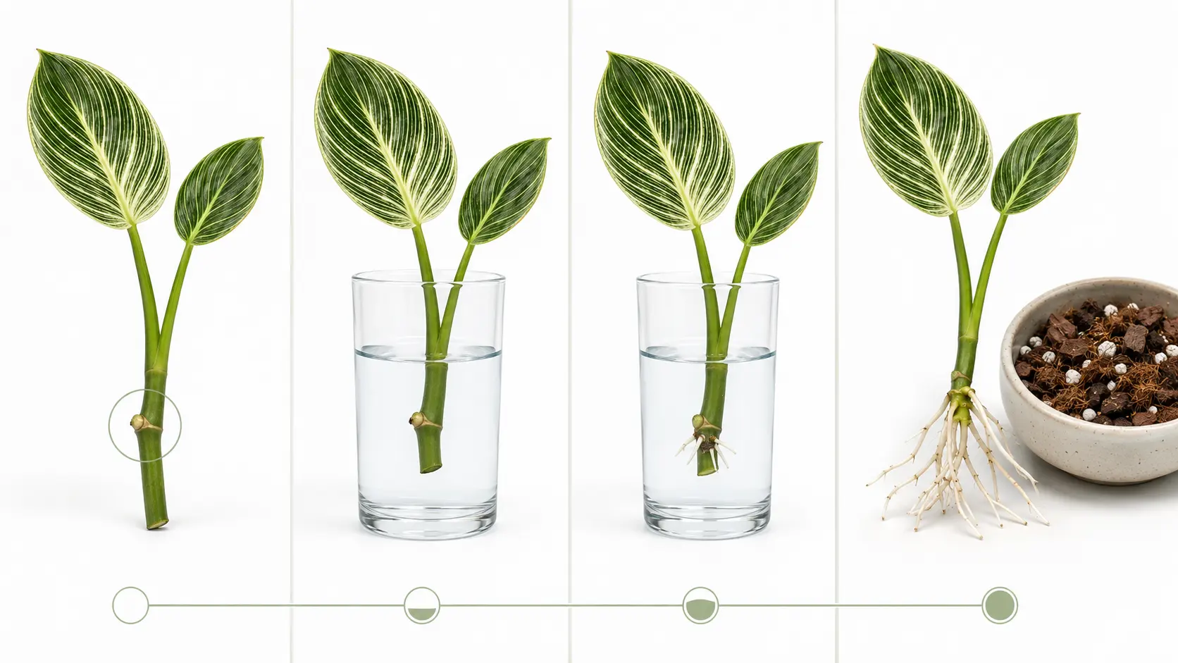 how to propagate a philodendron birkin