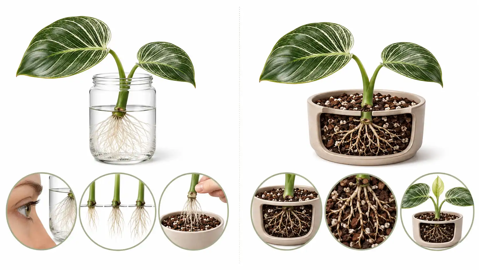 how to propagate a philodendron birkin