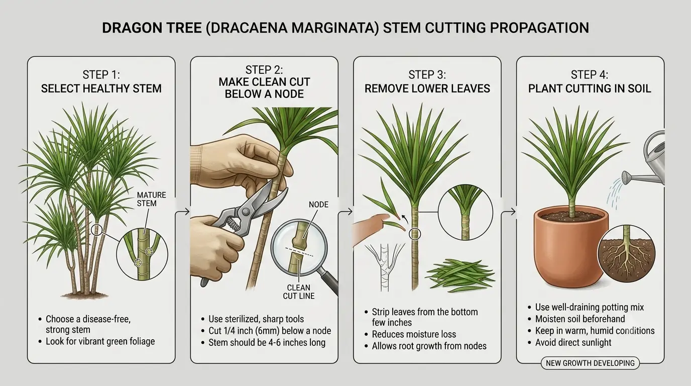 how to propagate dragon tree