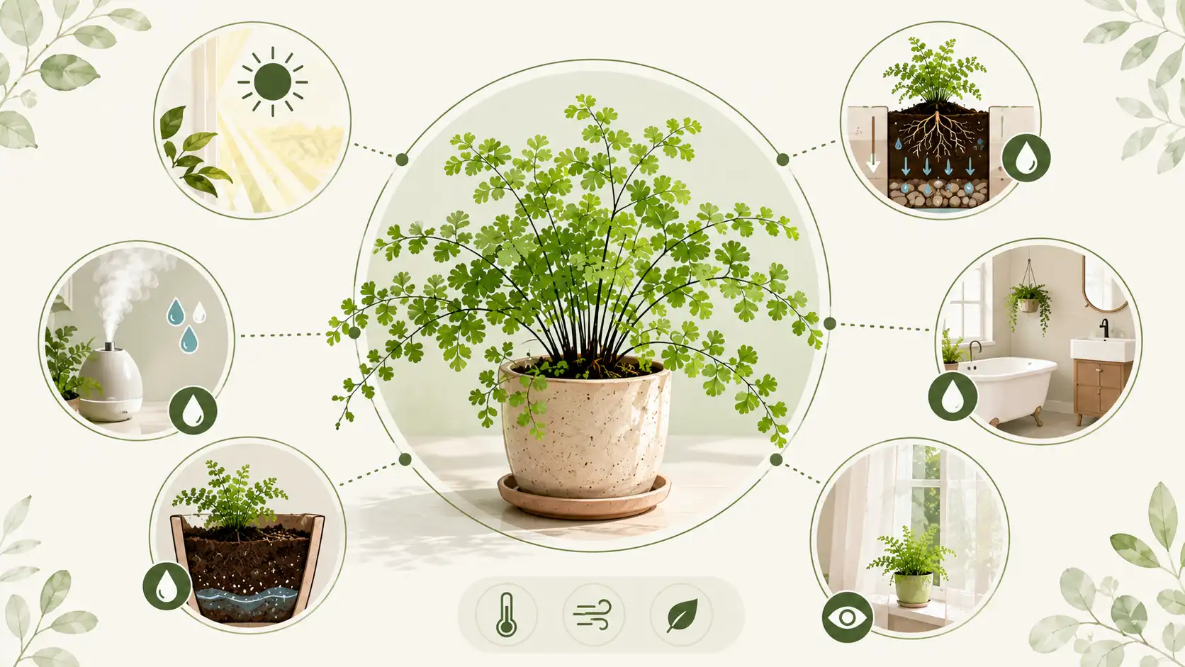 how to propagate maidenhair fern