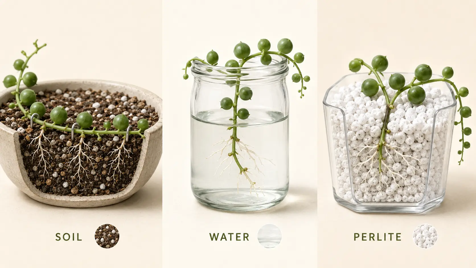 how to propagate string of pearls