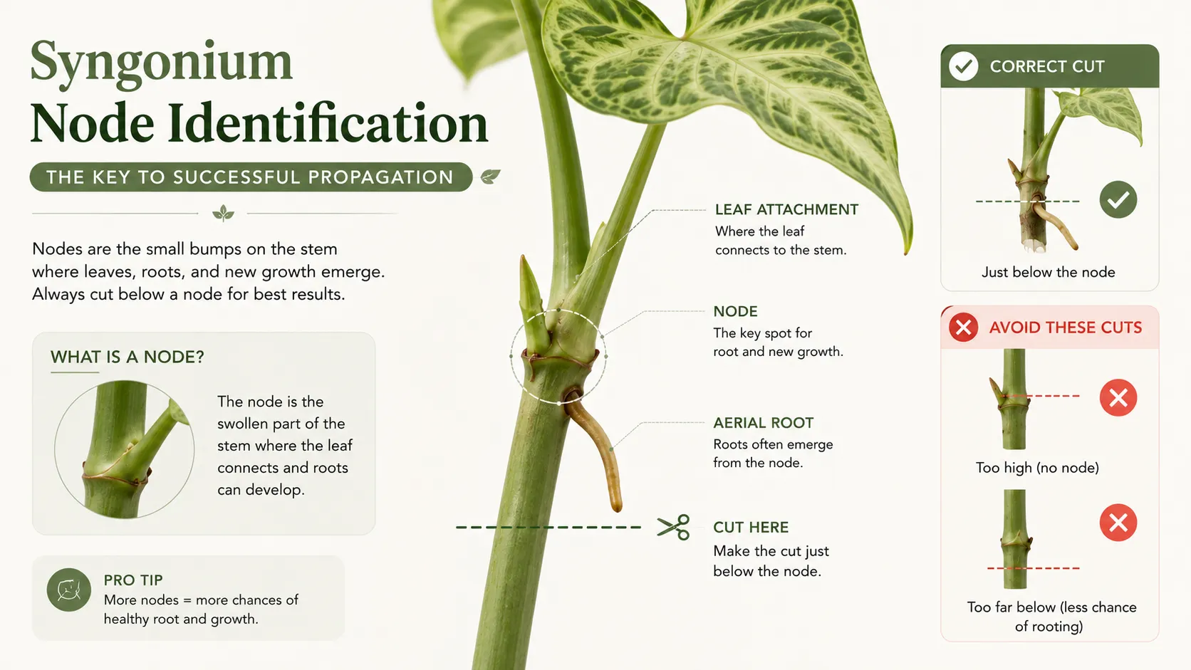 how to propagate syngonium