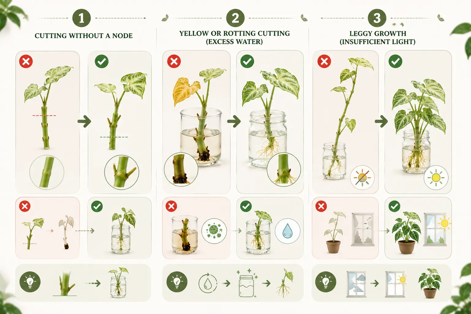 how to propagate syngonium