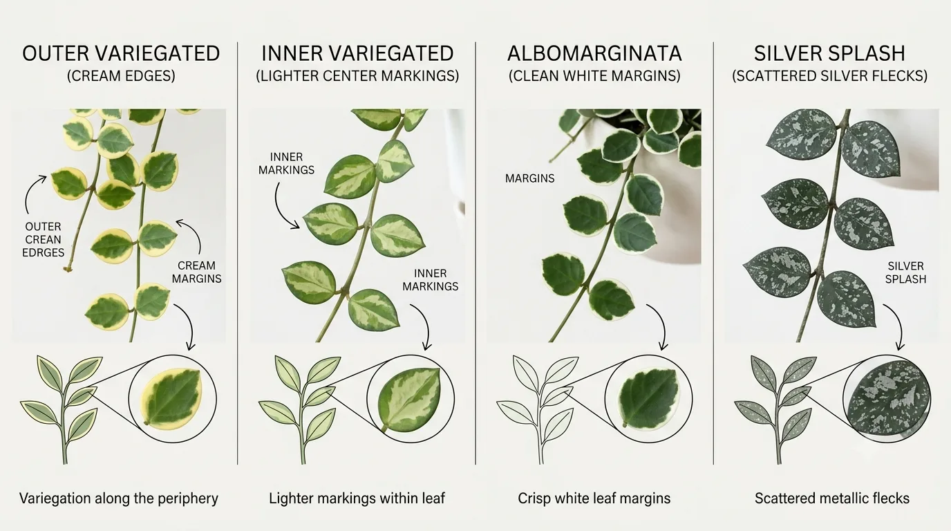 Hoya Curtisii Variegated: Care, Types & Propagation Guide
