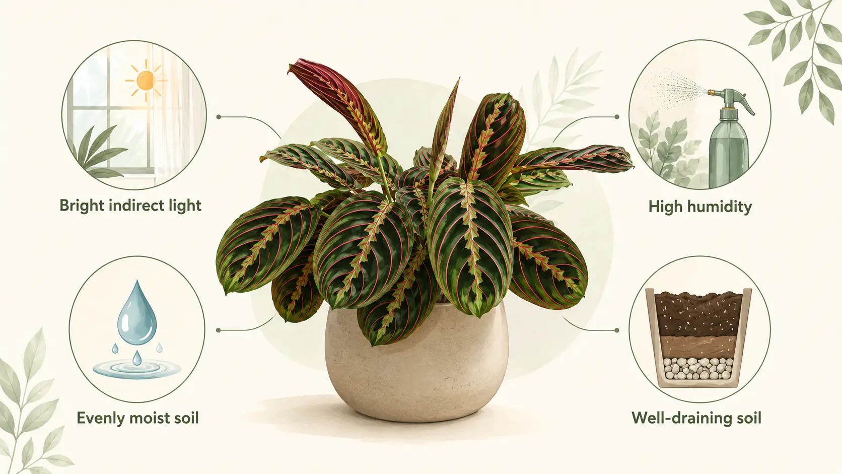 maranta red plant care
