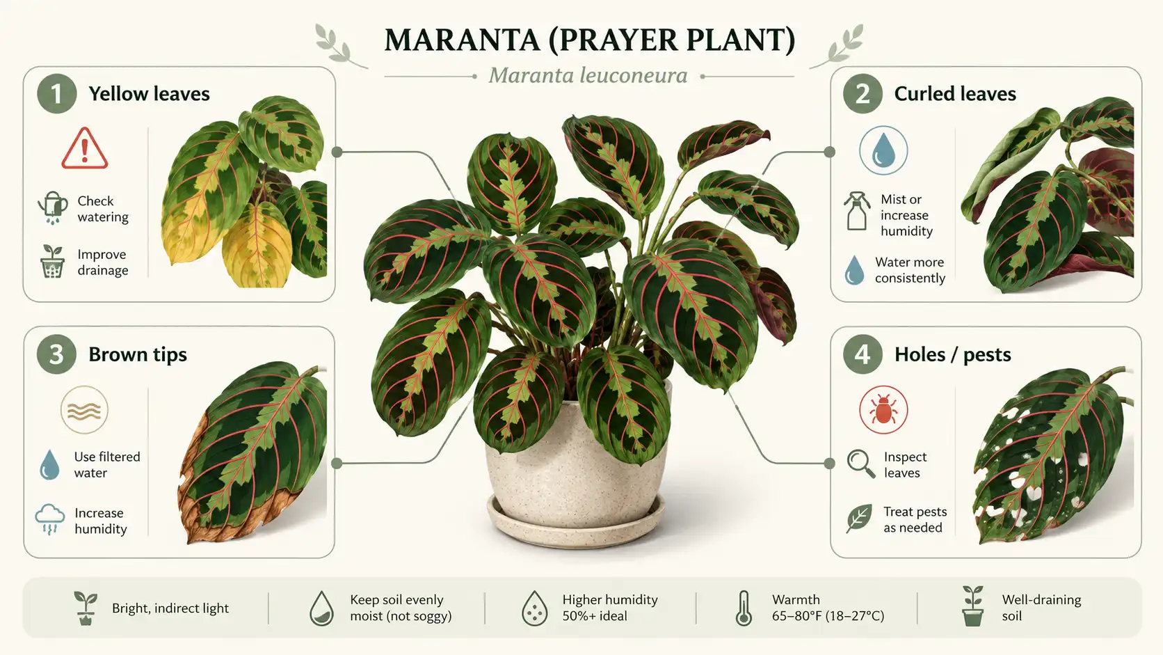 maranta red plant care