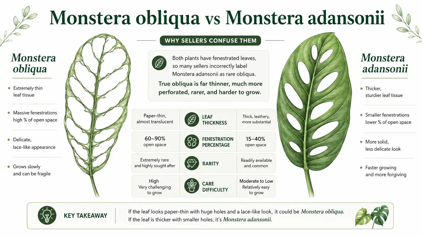 monstera esqueleto vs obliqua
