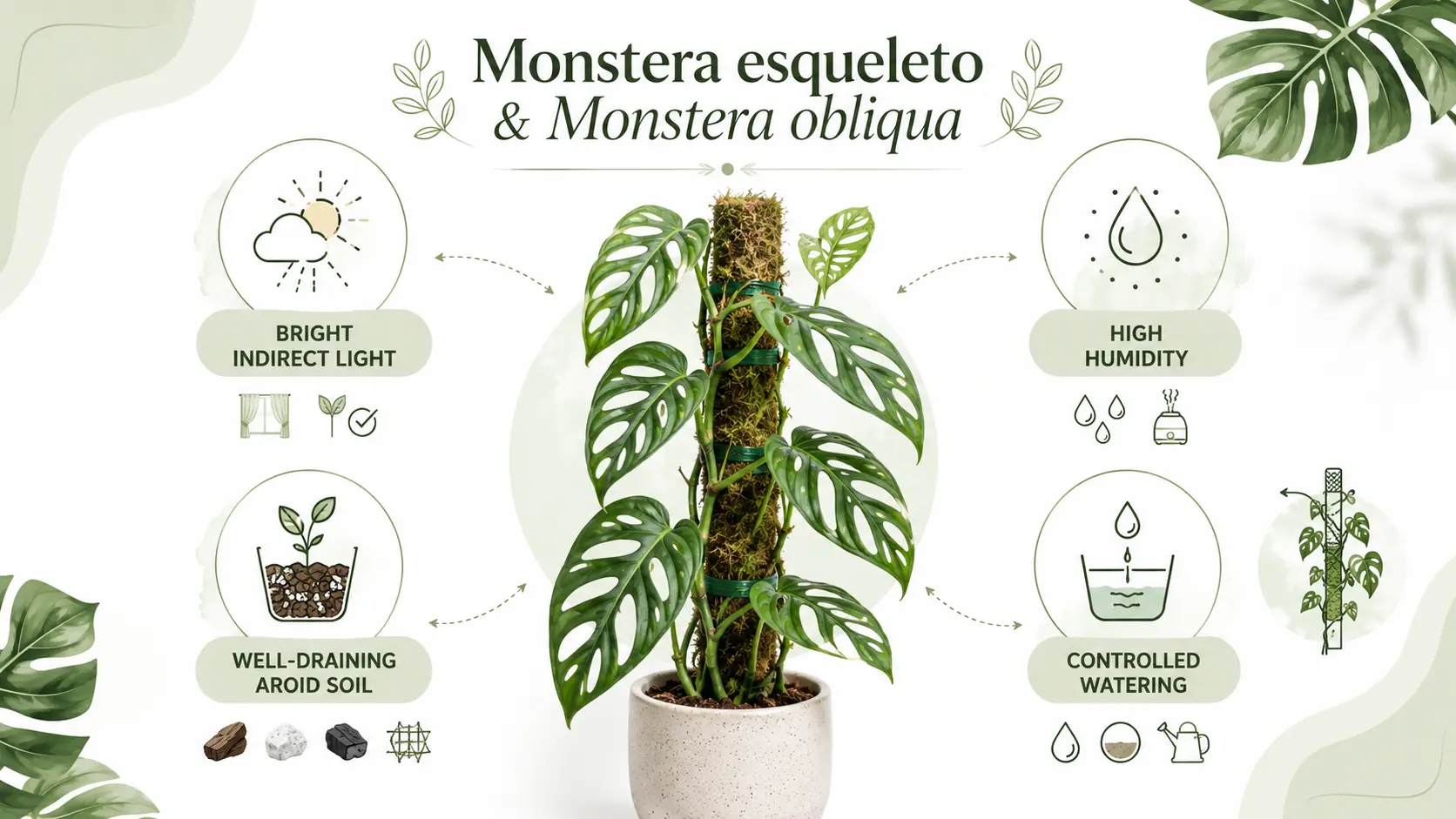 monstera esqueleto vs obliqua