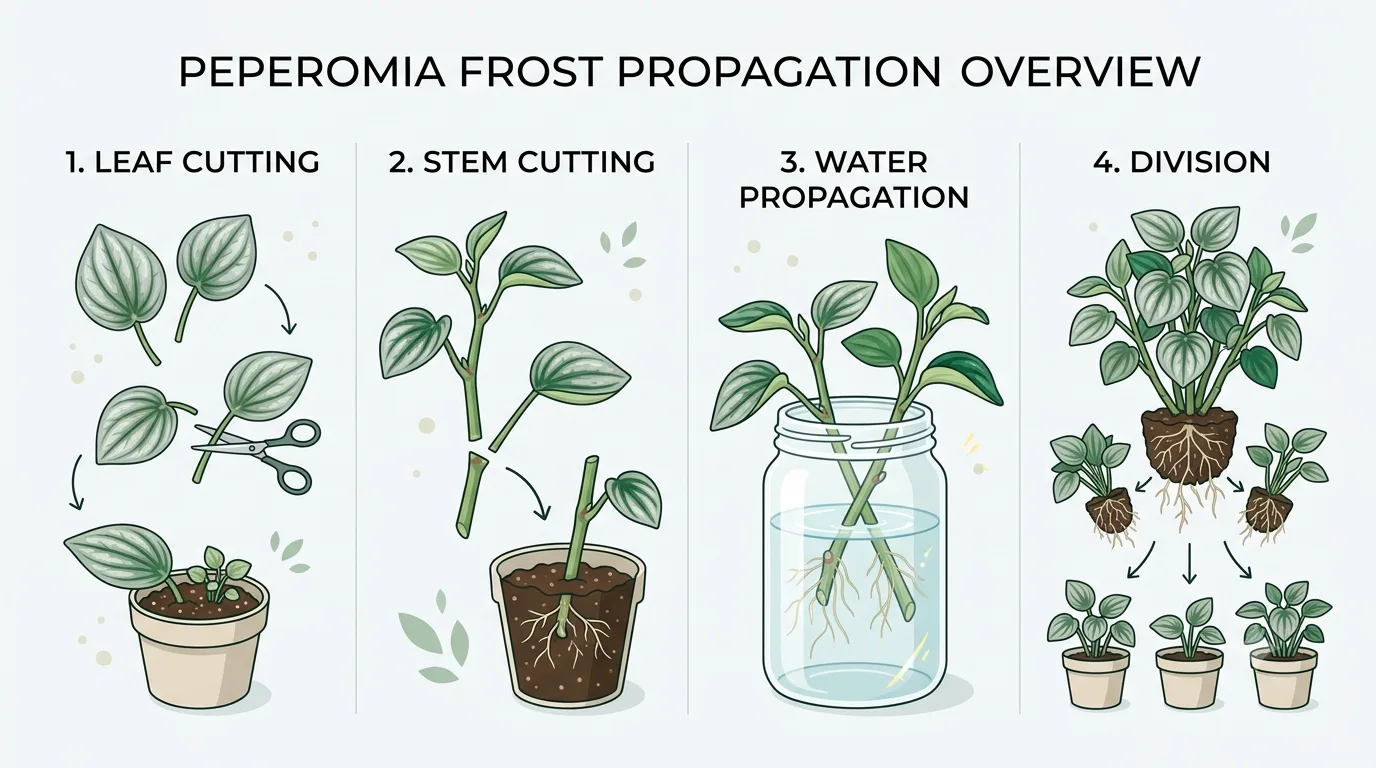 peperomia frost propagation