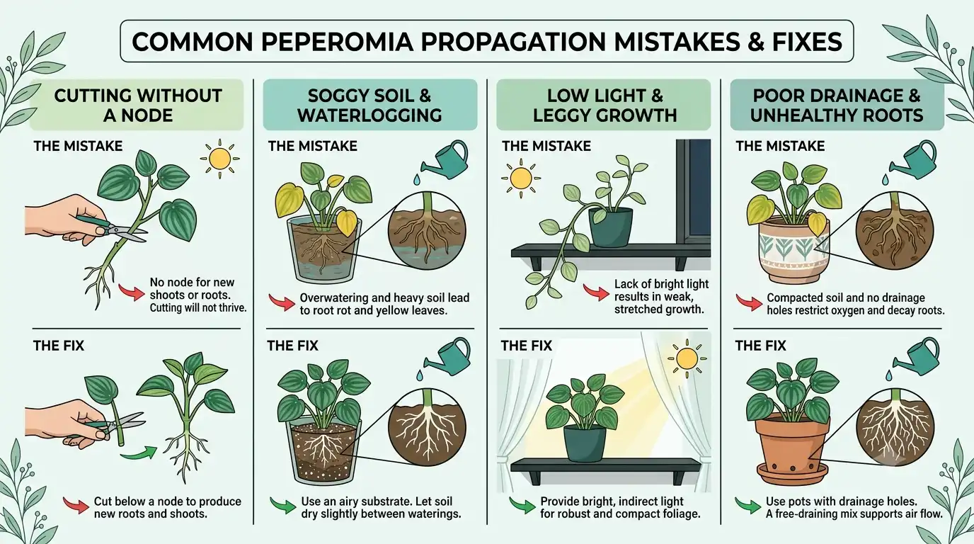 peperomia frost propagation