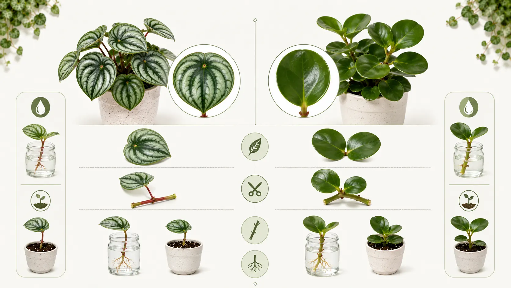 peperomia leaf propagation