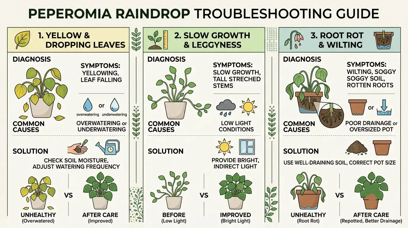 peperomia raindrop vs pilea