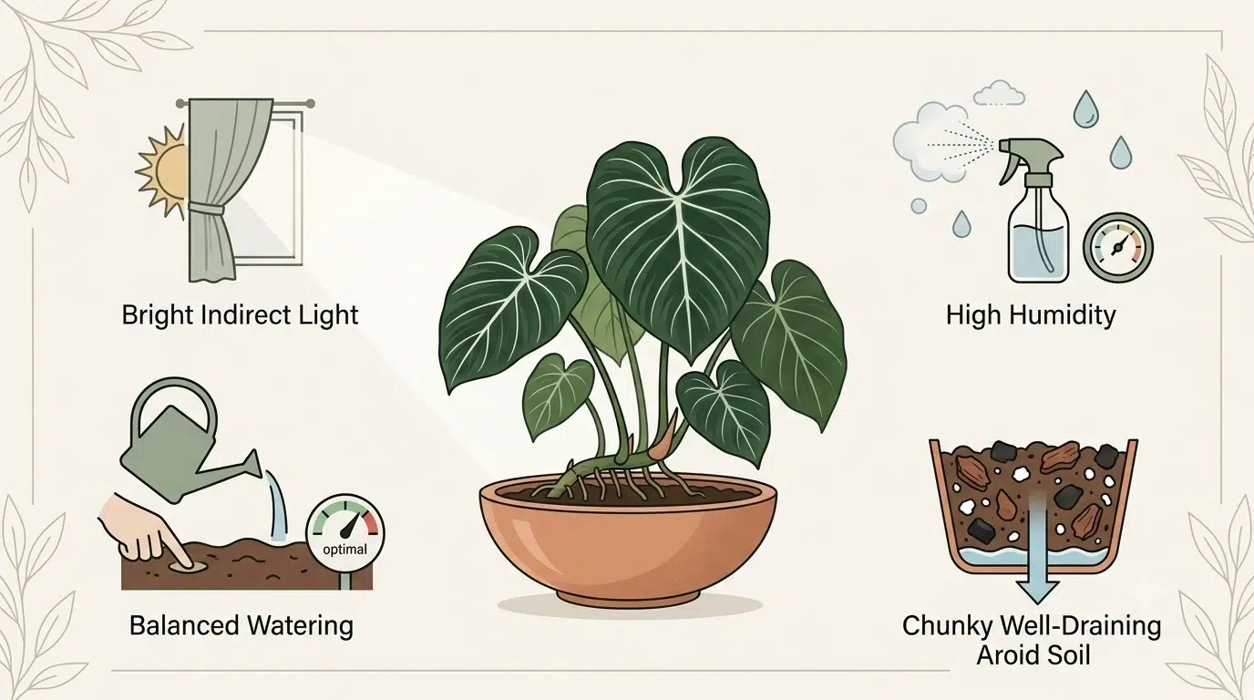philodendron gloriosum propagation