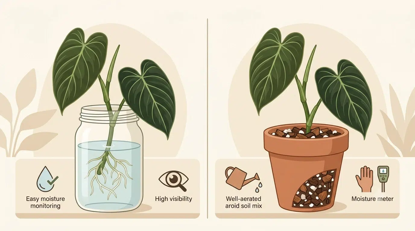 philodendron melanochrysum propagation