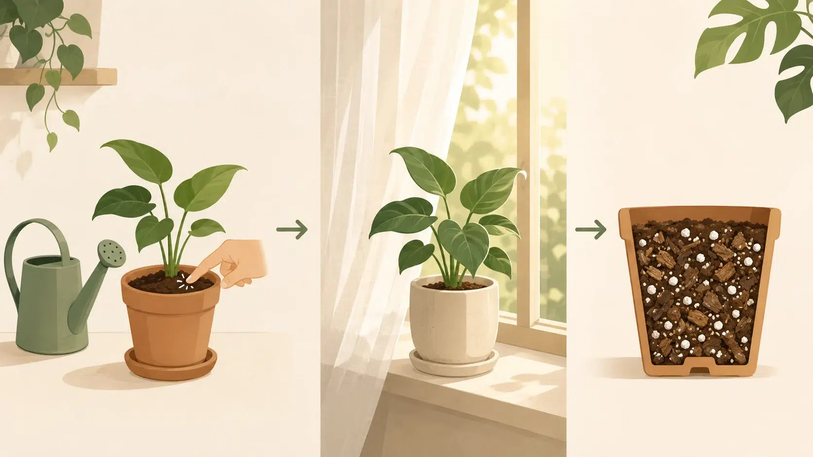 plants for west facing window
