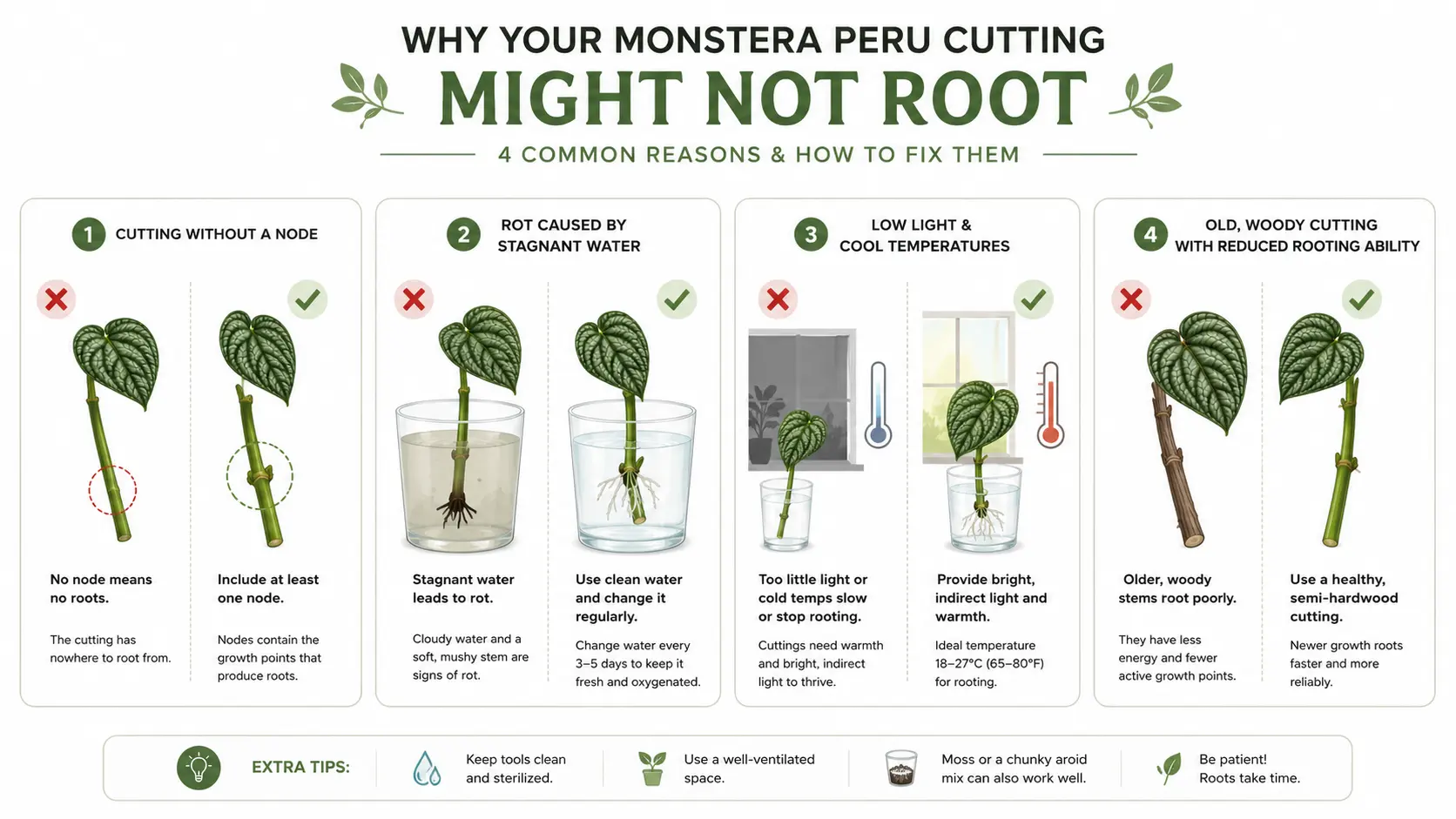 propagate monstera peru