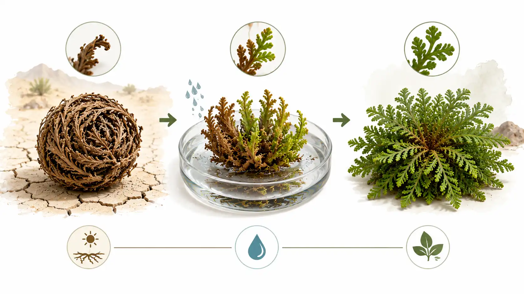 rose of jericho vs false rose of jericho