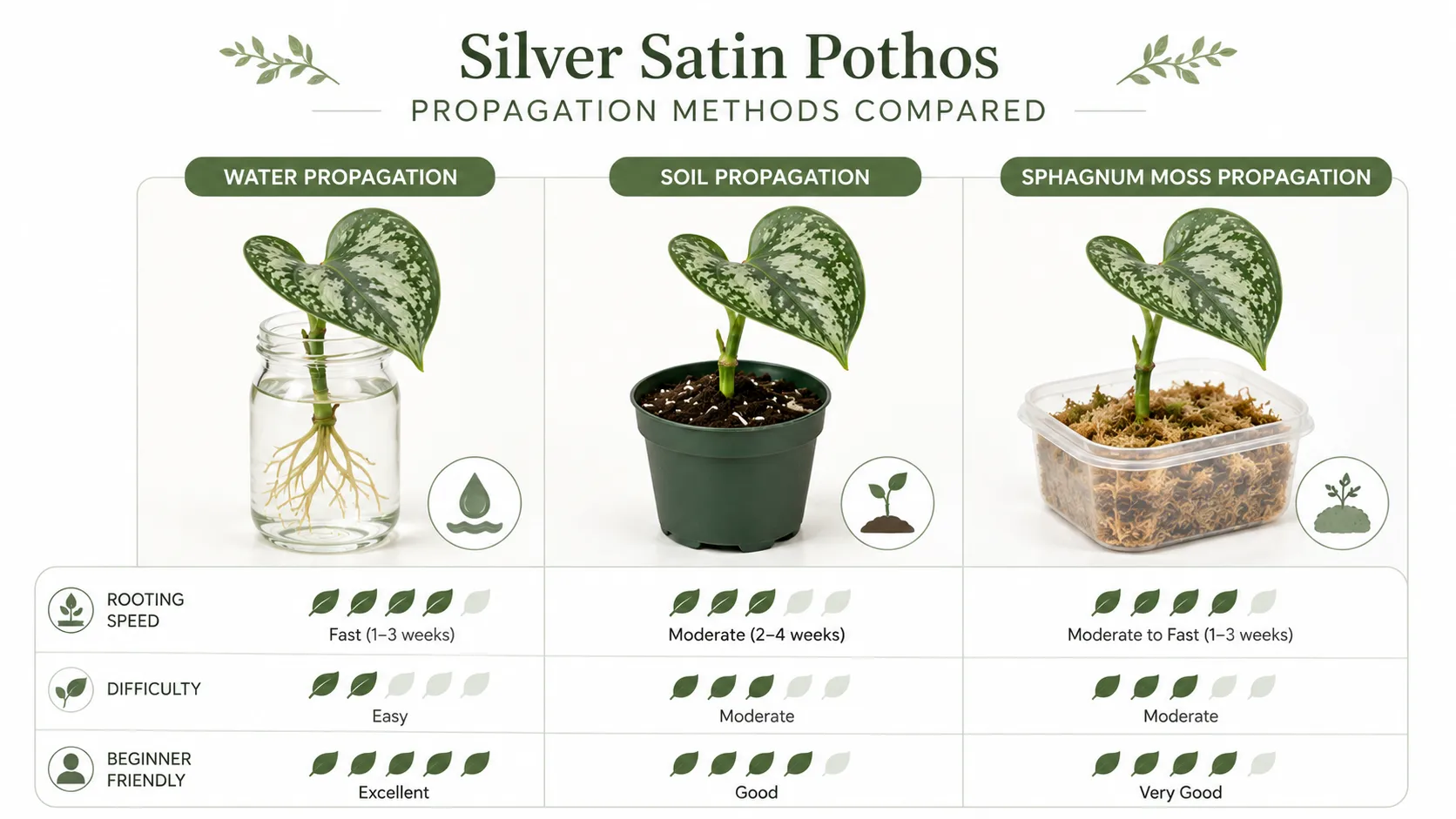 silver satin pothos propagation