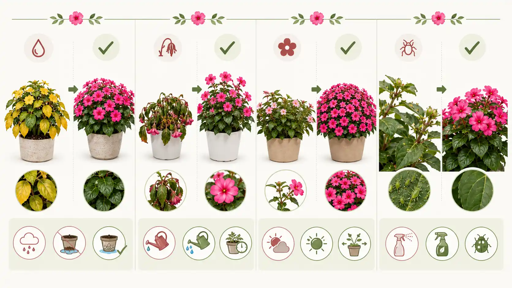 sunpatiens tropical rose