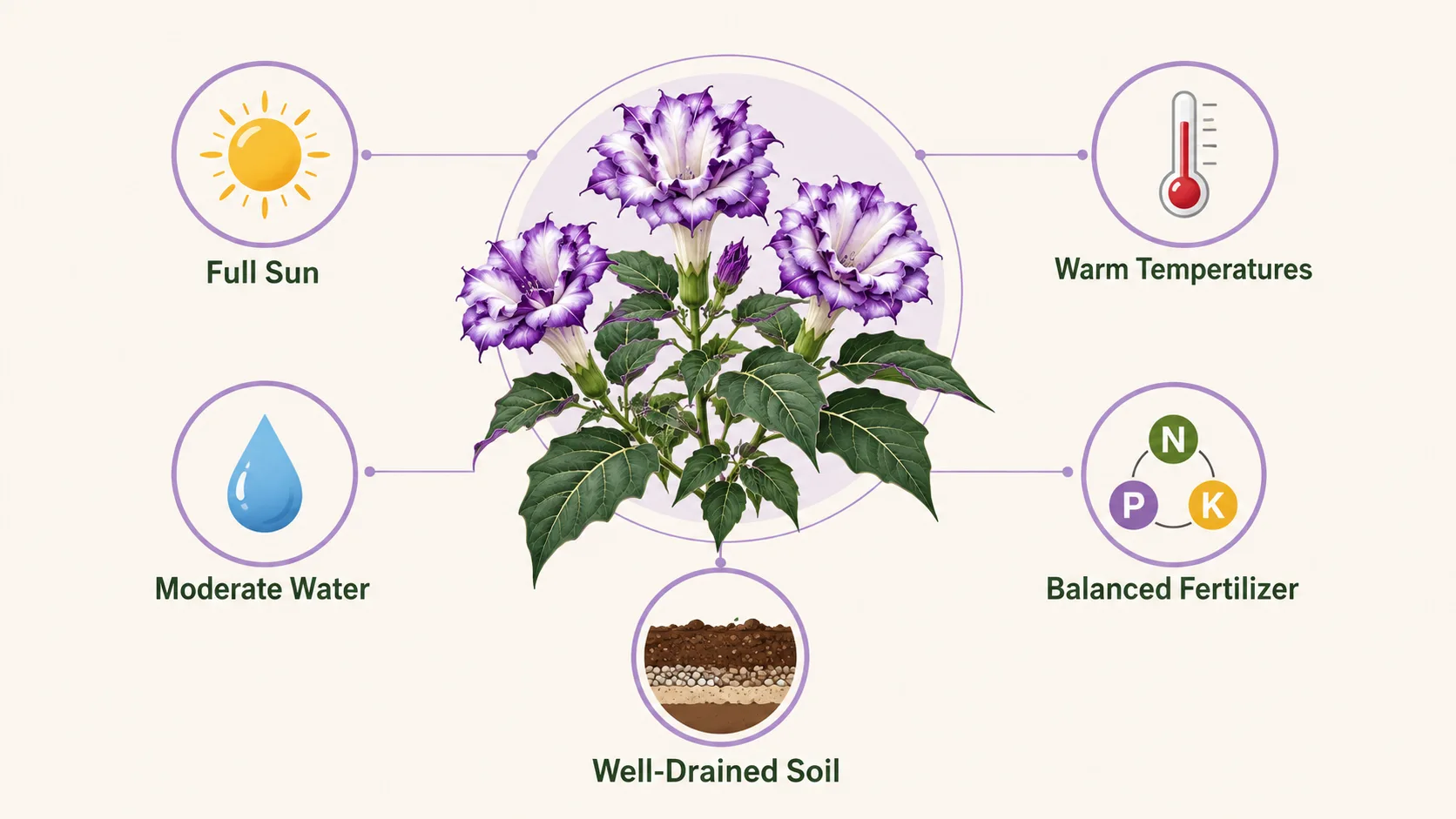 ballerina purple datura care