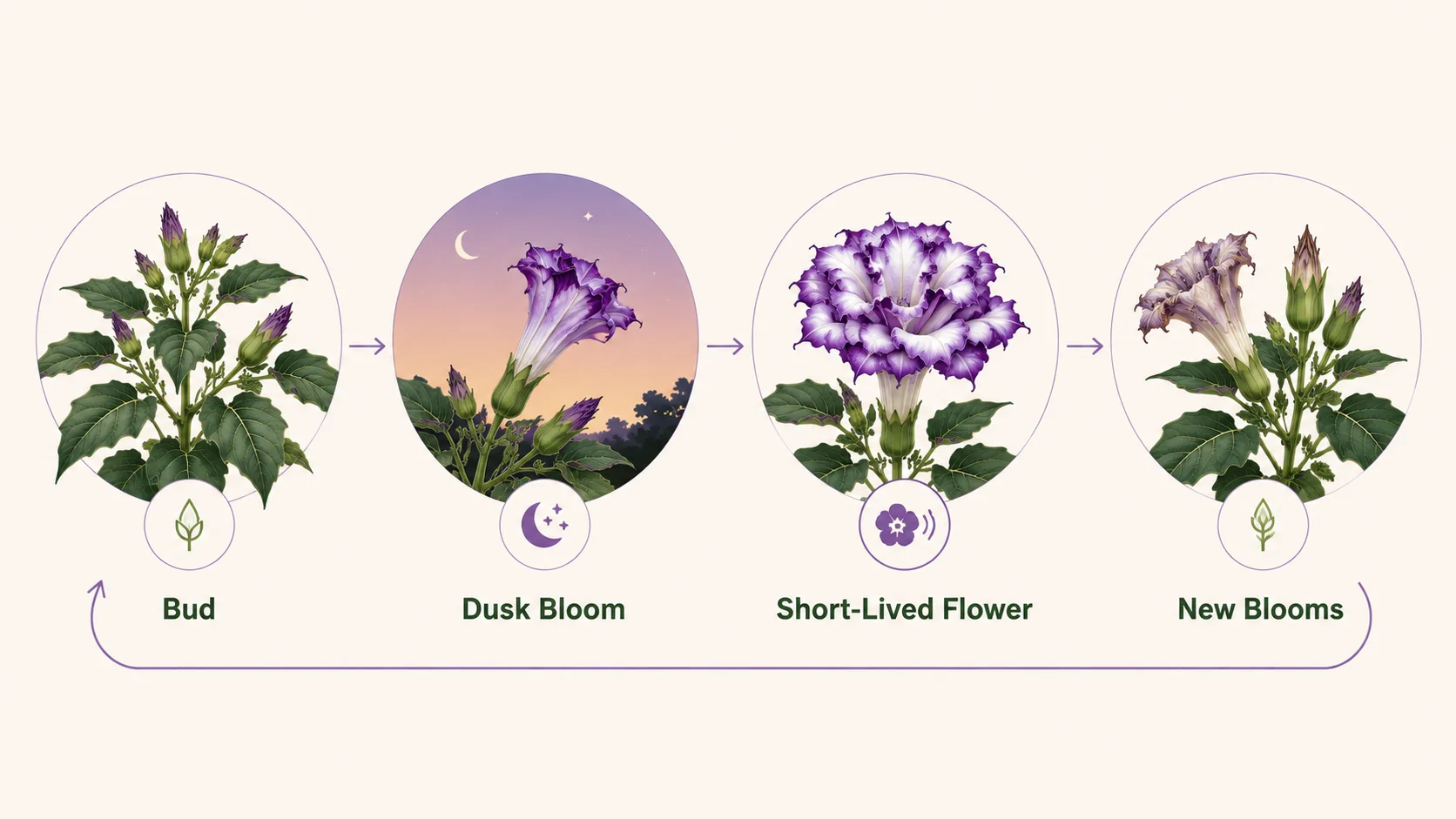 ballerina purple datura care