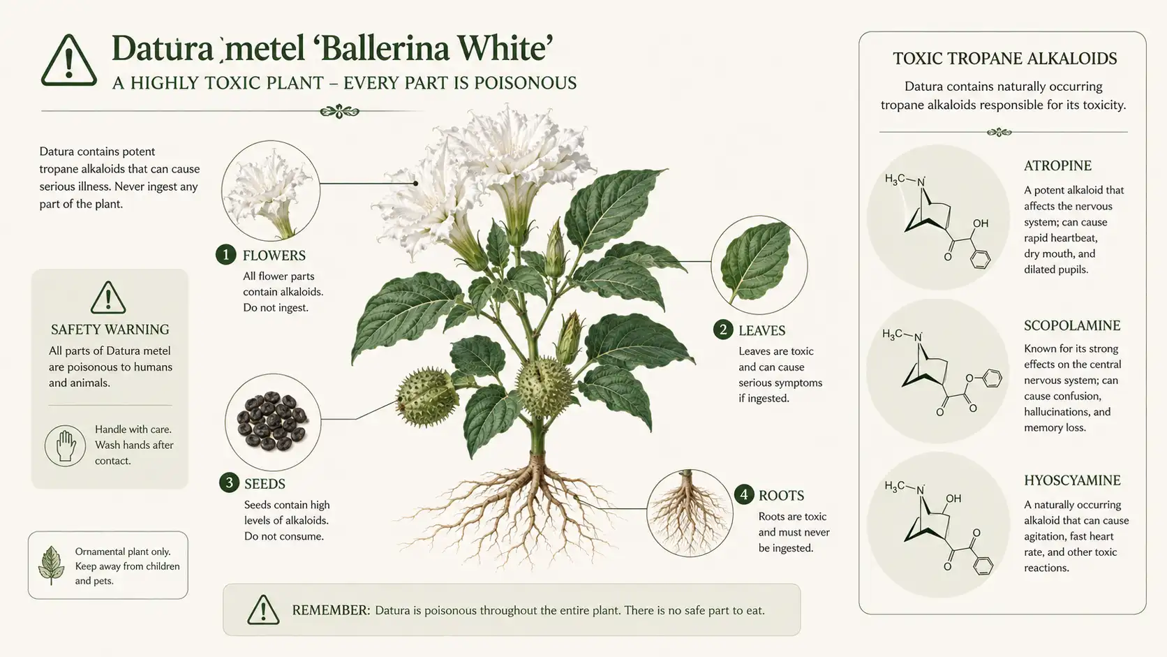 datura ballerina white