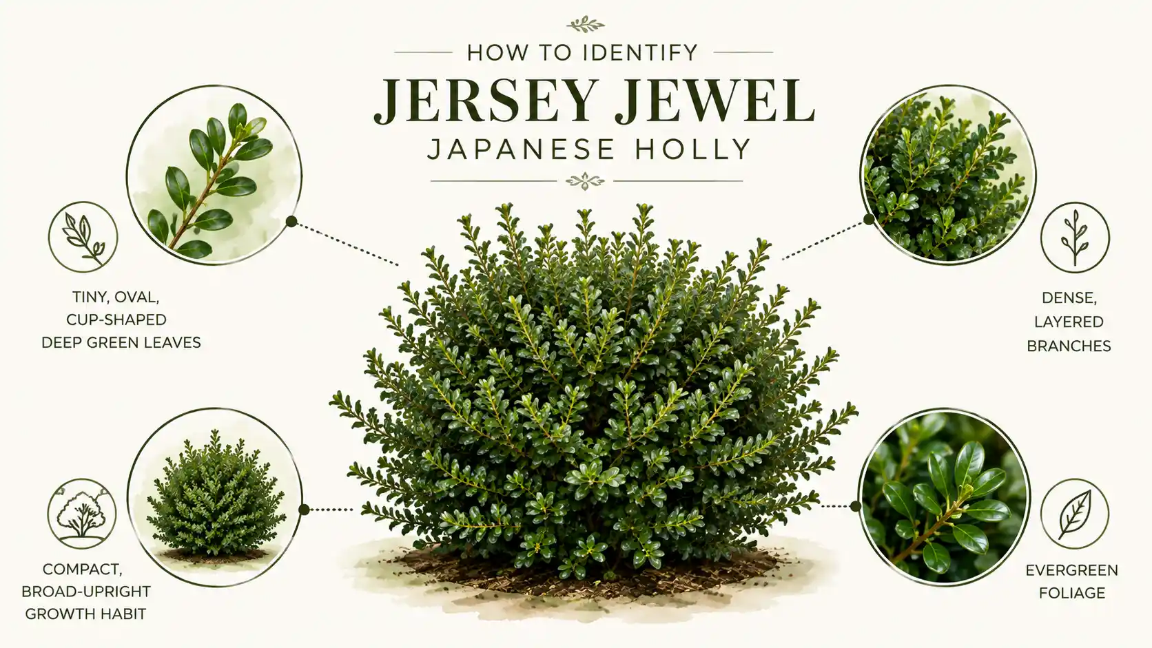 jersey jewel japanese holly