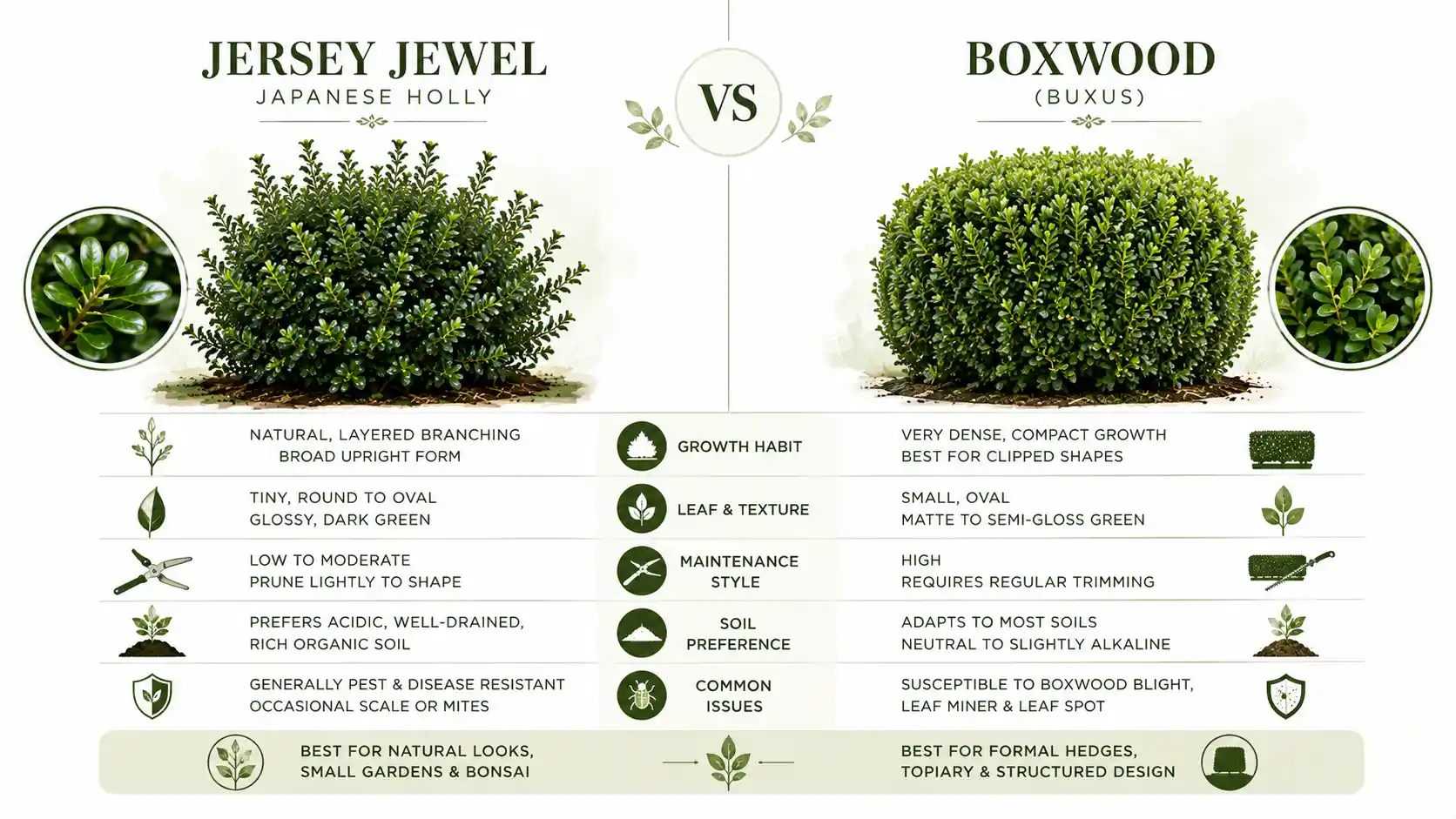 jersey jewel japanese holly